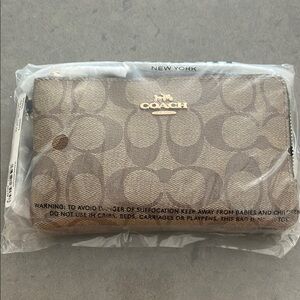 Coach Tan Signature Wallet